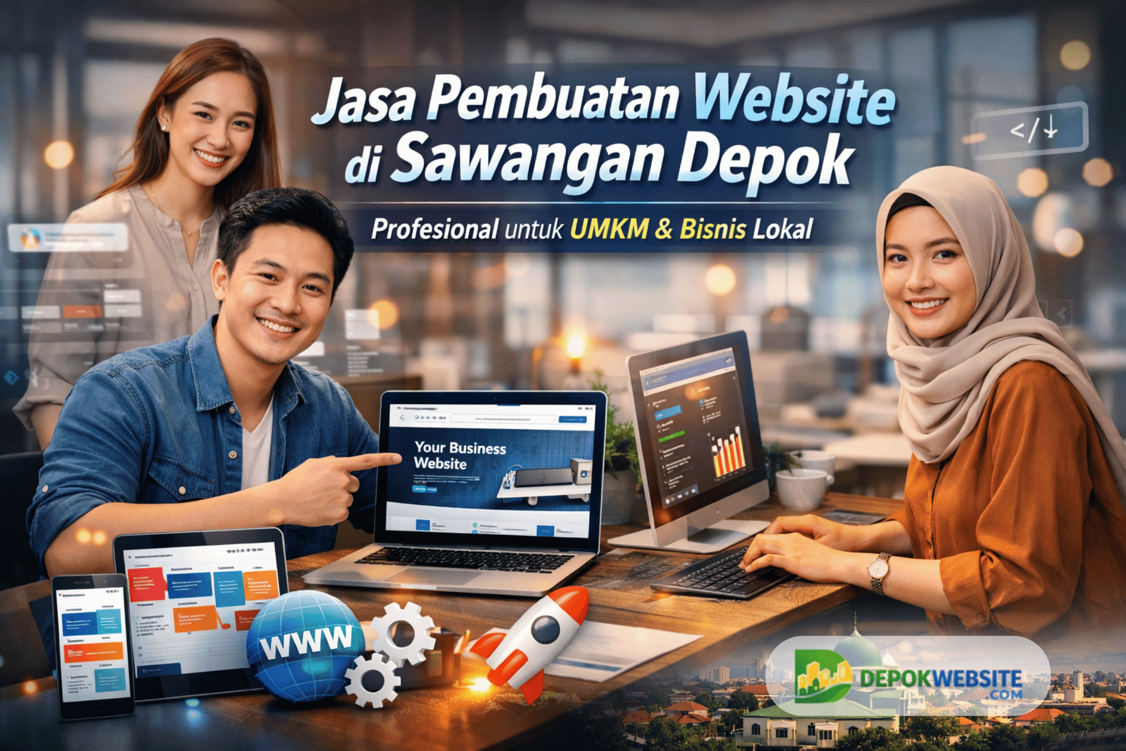 Jasa Pembuatan Website UMKM Sawangan Depok